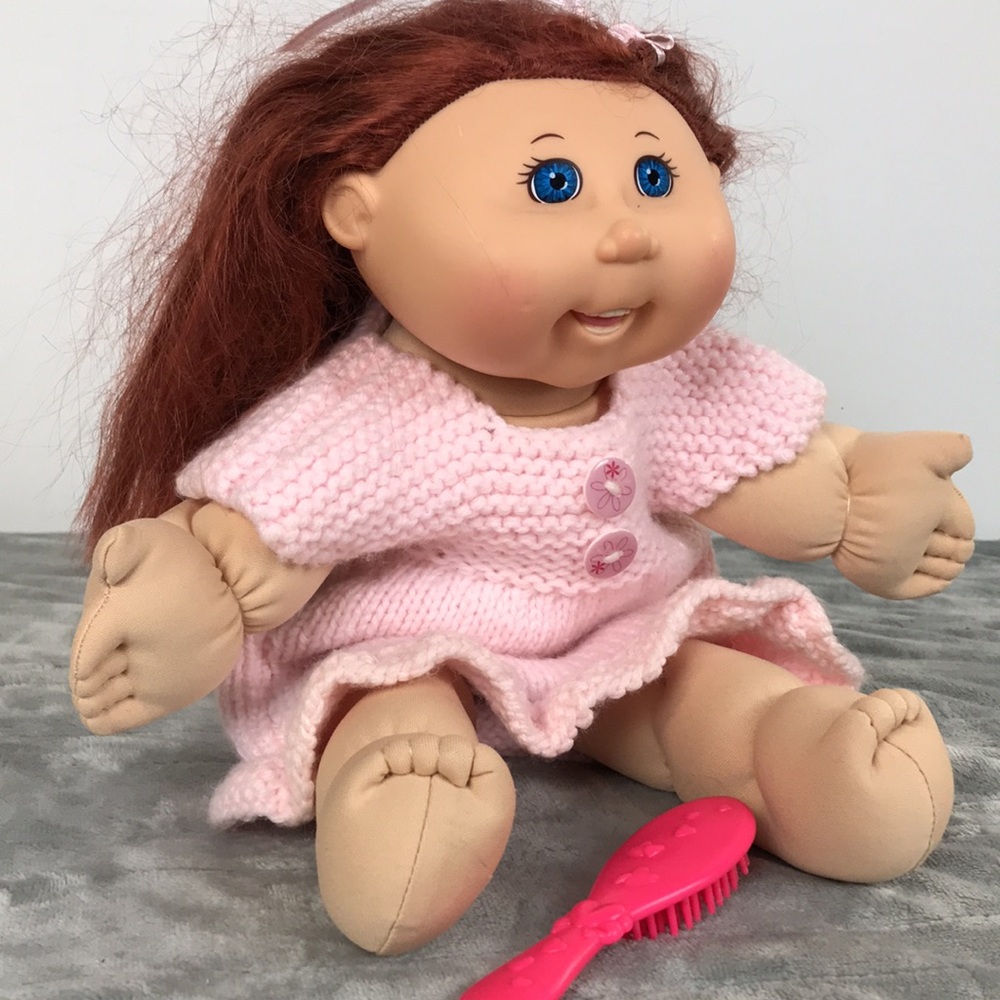 Cabbage Patch Kid Adorable  Doll with Brush